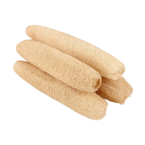 Set lufa naturală, 4 buc, 25-30 cm