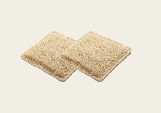 Set lufa naturală, 2 buc